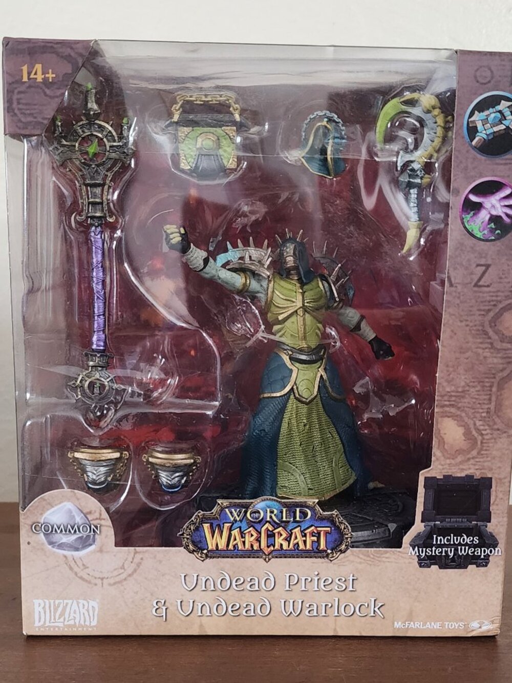 McFarlane Toys World of Warcraft Undead Priest & Undead Warlock